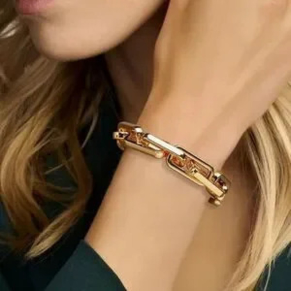 NEW?Cuban Link Chain Bangle Bracelet